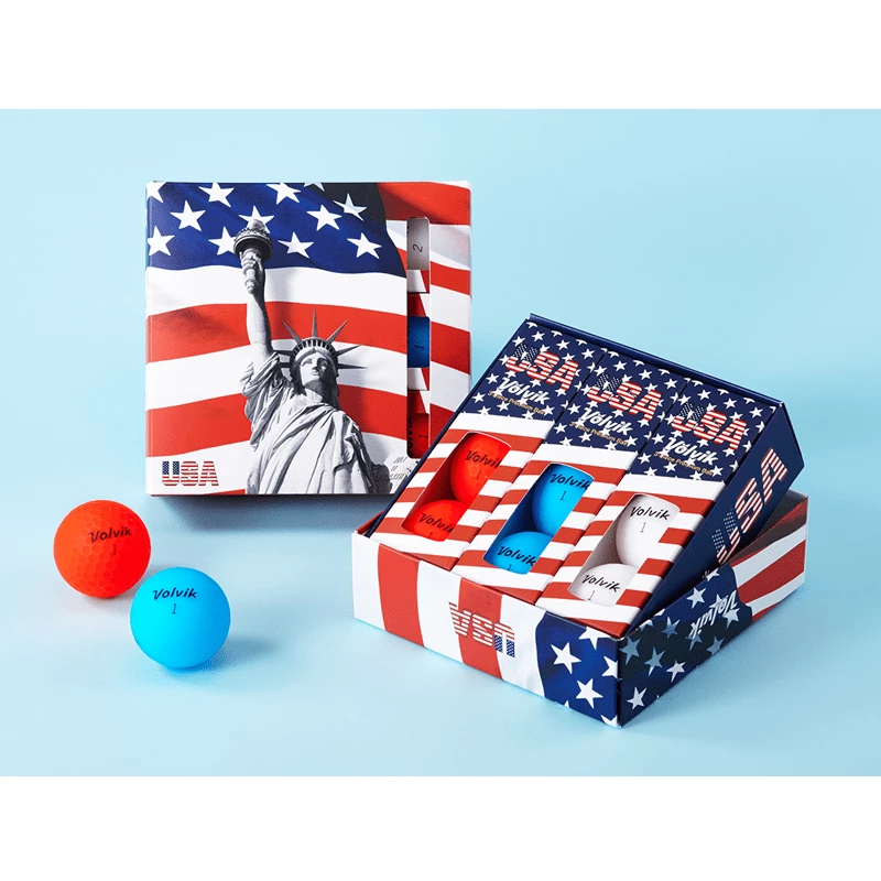 VOLVIK USA PACK GOLF BALLS