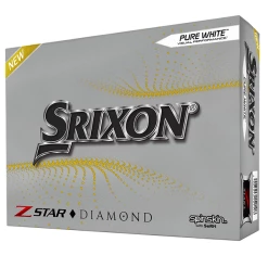 SRIXON 2022 Z STAR DIAMOND BALLS PURE WHITE