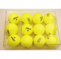 TITLEIST VG3 GOLF BALLS, YELLOW PEARL, 6 DZ IN CLEAR BOX ($22.99/DZ)