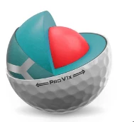 TITLEIST PRO V1X RCT BALLS WHITE 1 DZN (SUPPORT GARMIN APPROACH R10 & TRACKMAN) - Image 5