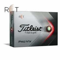 TITLEIST PRO V1X RCT BALLS WHITE 1 DZN (SUPPORT GARMIN APPROACH R10 & TRACKMAN)