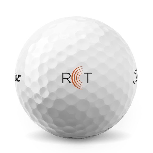 TITLEIST PRO V1X RCT BALLS WHITE 1 DZN (SUPPORT GARMIN APPROACH R10 & TRACKMAN) - Image 2