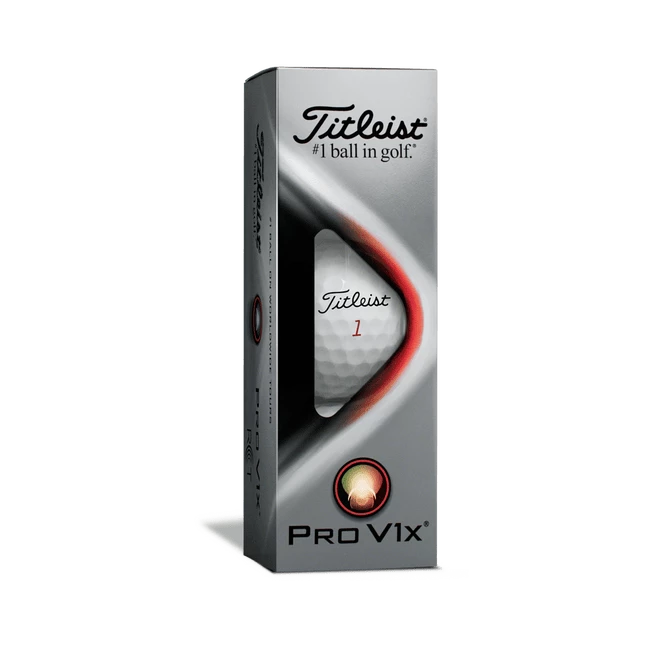 TITLEIST PRO V1X RCT BALLS WHITE 1 DZN (SUPPORT GARMIN APPROACH R10 & TRACKMAN) - Image 4