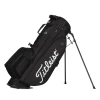 TITLEIST 2022 PLAYERS 4 PLUS STAND BAG: BLACK