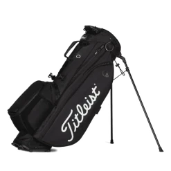 TITLEIST 2022 PLAYERS 4 PLUS STAND BAG: BLACK