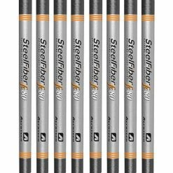 Aerotech SteelFiber Fc80 Parallel Iron Shaft (0.370" Tip) - 8pcs Bundle Set (#3-PW)