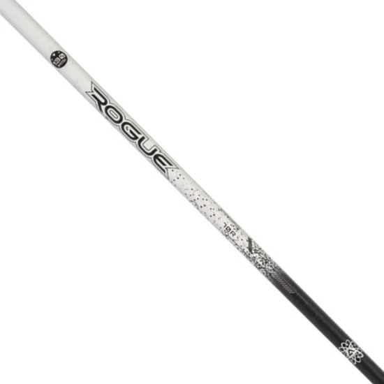 (ASSEMBLED) Aldila Rogue White 130 M.S.I. Wood Shaft With Adapter Tip (Callaway / Cobra / Ping / Mizuno / TaylorMade / Titleist) + Grip