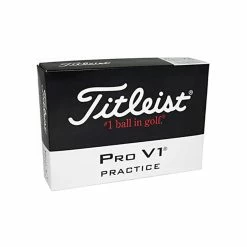 TITLEIST PRO V1 PRACTICE BALLS, 6 DZ ($27.99/DZ)