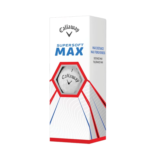CALLAWAY SUPERSOFT MAX GOLF BALLS WHITE - Image 2