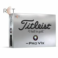TITLEIST PRO V1X LEFT DASH RCT WHITE 1DZN (SUPPORT GARMIN APPROACH R10 & TRACKMAN)